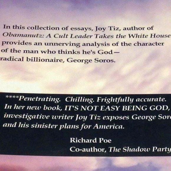 3 for $10 book sale! Billionaire Bio -  It's Not Easy Being God George Soros - Picture 3 of 5